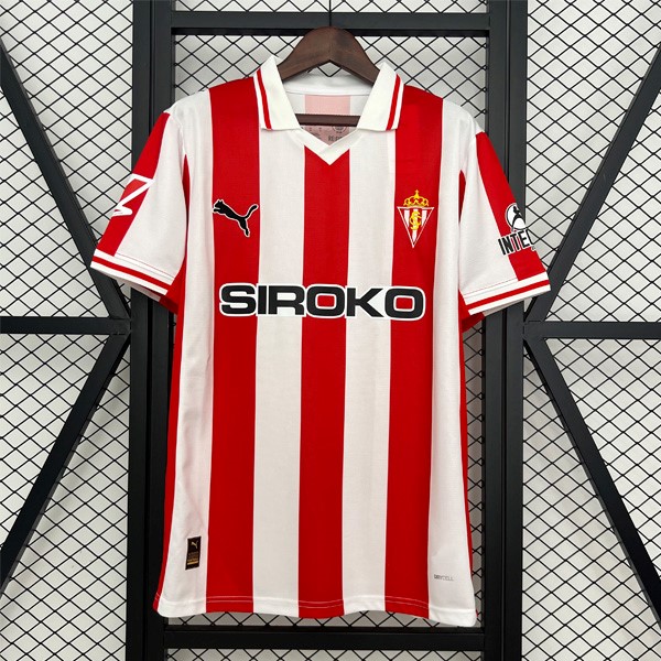 Tailandia Camiseta Sporting Gijon 1ª 2025/26